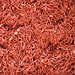 bright red mulch